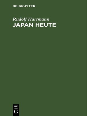 cover image of Japan heute